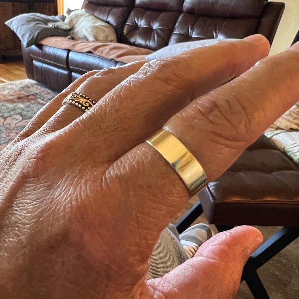 Baby Gold 14k yellow gold Cigar Ring